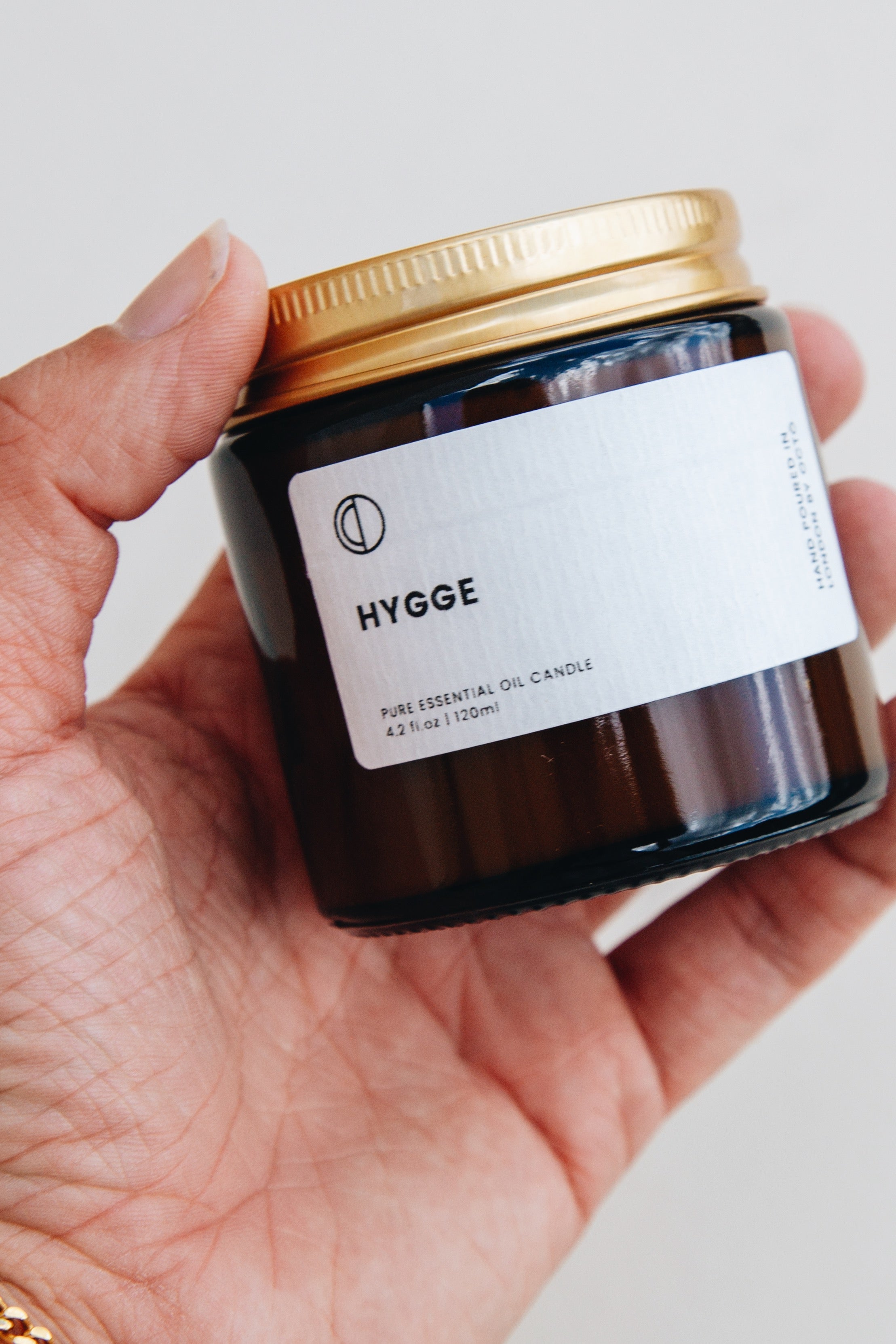Hygge candle (Orange + Spices) | Amber Jar Candle