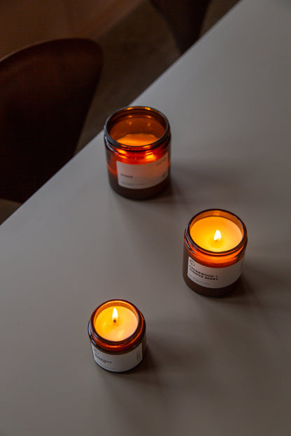 Eucalyptus + Peppermint | Amber Jar Candle