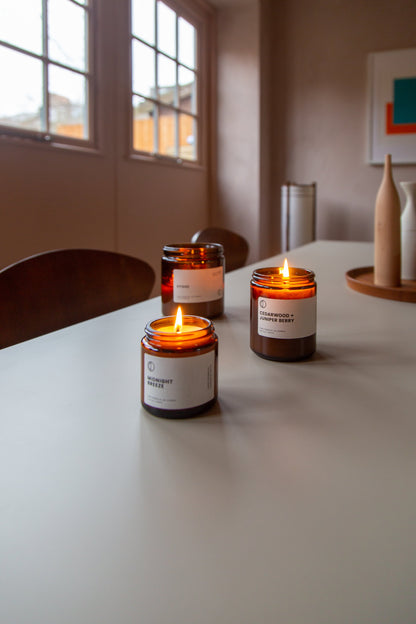 Eucalyptus + Peppermint | Amber Jar Candle