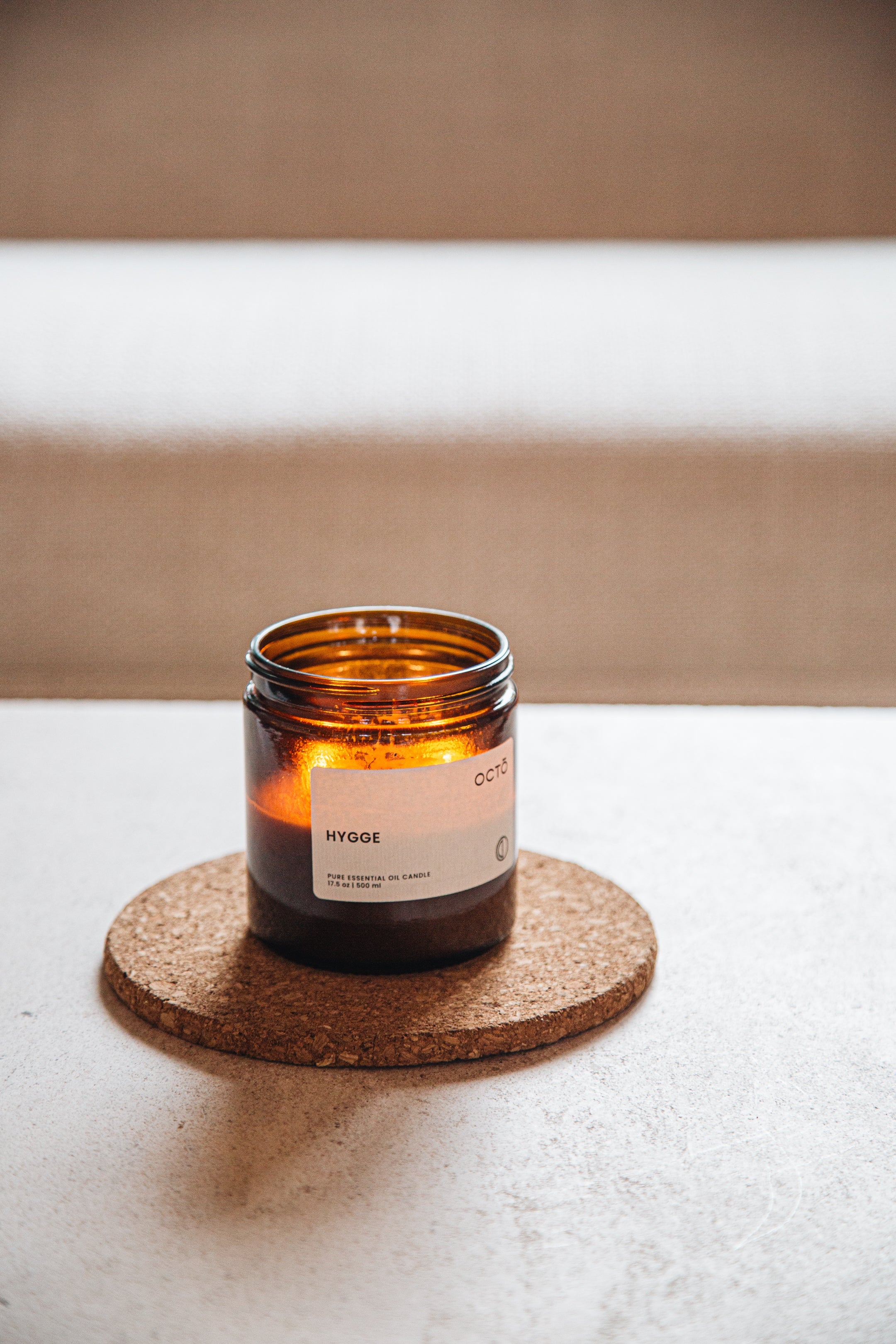 Hygge candle (Orange + Spices) | Amber Jar Candle