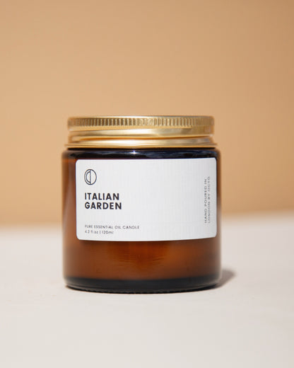 Italian Garden (Orange + Rosemary + Sage) | Amber Jar Candle