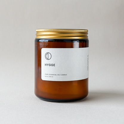 Hygge candle (Orange + Spices) | Amber Jar Candle