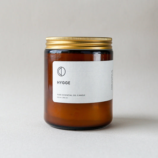 Hygge candle (Orange + Spices) | Amber Jar Candle